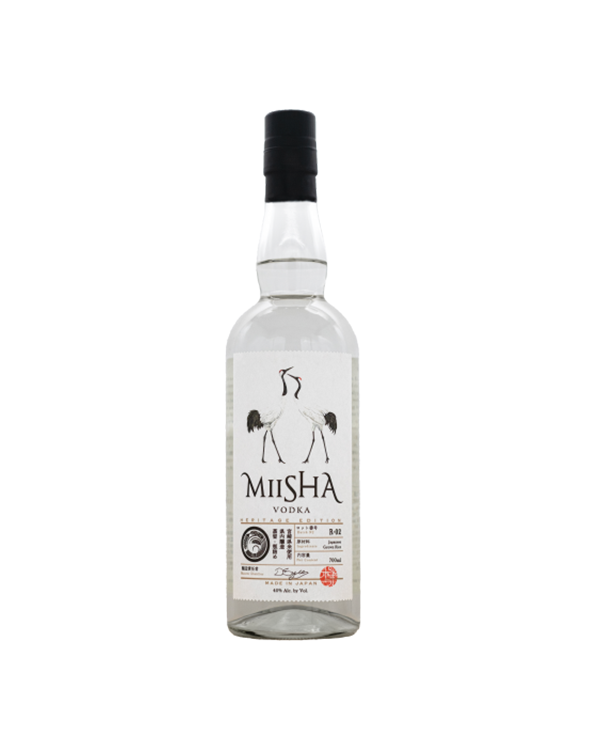 ߡ åMIISHA VODKA Heritage Edition Rice 700ml 40%