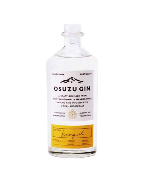 뻳αOSUZU GINkumquat  700ml 45%