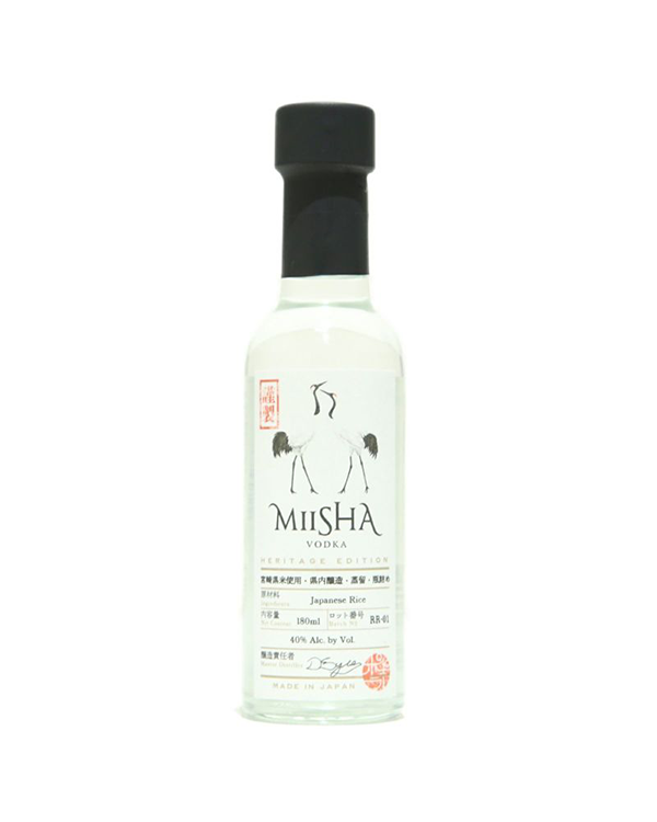 ߡ åMIISHA VODKA Heritage Edition Rice 180ml 40%