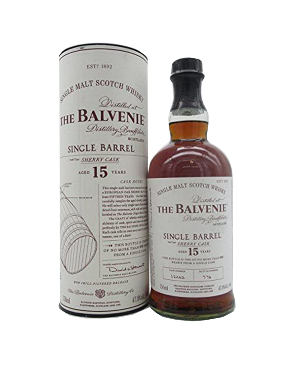 バルベニー15年 シングルバレル 750ml 47.8%