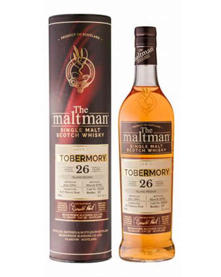 ザ・モルトマン トバモリー1995 26年 シェリーバット 700ml 47.5