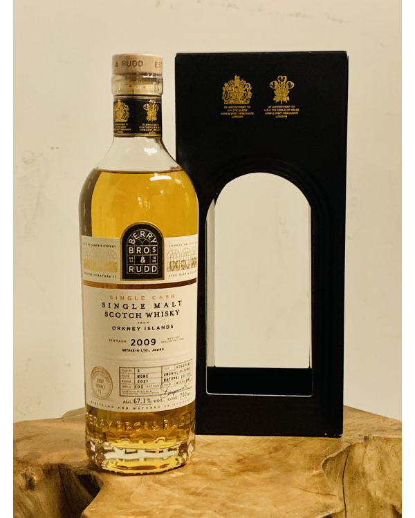 BB&R オークニー シングルモルト 2009 12年 700ml 67.1%