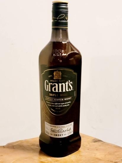 グランツ トリプルウッド スモーキー 700ml 40%