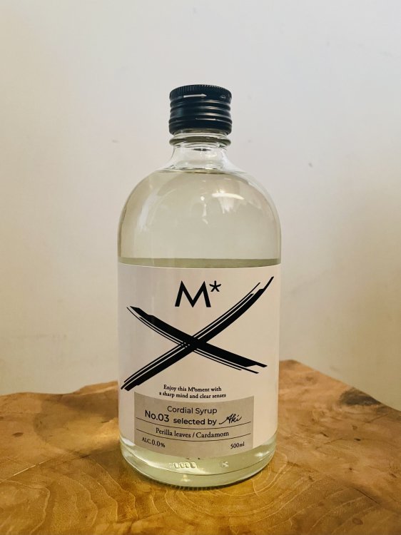 M* Cordial Syrup No.3 selected by AKI / դȥʣ 500ml