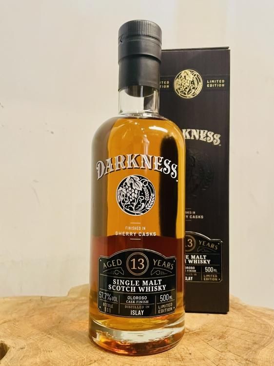アイラ シングルモルト 13年 ダークネスシリーズ 500ml Amazon.co.jp: アイラ シングルモルト 13年 ダークネス 57.7度