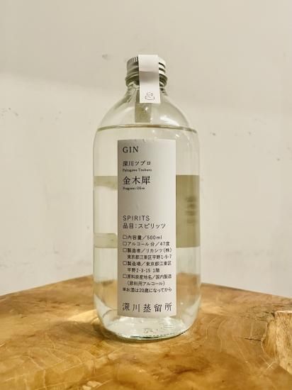 深川蒸留所 深川ツブロ 金木犀 / 500ml 47%【お一人様2本まで】 深川蒸留所 深川ツブロ 金木犀 / 500ml 47%【お一人様2本まで】