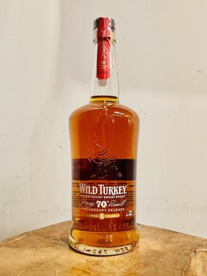 ワイルドターキー 8年 70周年記念ボトル / 750ml 50.5% ワイルドターキー 8年 70周年記念ボトル / 750ml 50.5%