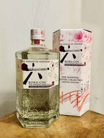 サントリー ジャパニーズクラフトジン ROKU〈六〉 SAKURA BLOOM サントリー ジャパニーズクラフトジン ROKU〈六〉 SAKURA BLOOM