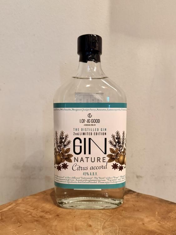 LONG GOOD GIN NATURE CITRUS ACCORD / 400ml 45%
