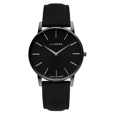 <img class='new_mark_img1' src='https://img.shop-pro.jp/img/new/icons1.gif' style='border:none;display:inline;margin:0px;padding:0px;width:auto;' />Oliver (LW47) Oxidized steel coal leather strap / Black dial
