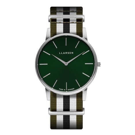 OLIVER（LW47）Steal with 100% PET NATO strap / Forest green dial