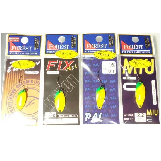 フォレスト スプーン各種 有頂天カラー Forest Spoon Uchouten Color Proshop River Road フォレスト スプーン各種 有頂天カラー Forest Spoon Uchouten Color Proshop River Road