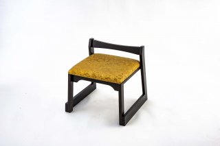 木製椅子　H36 金花柄
