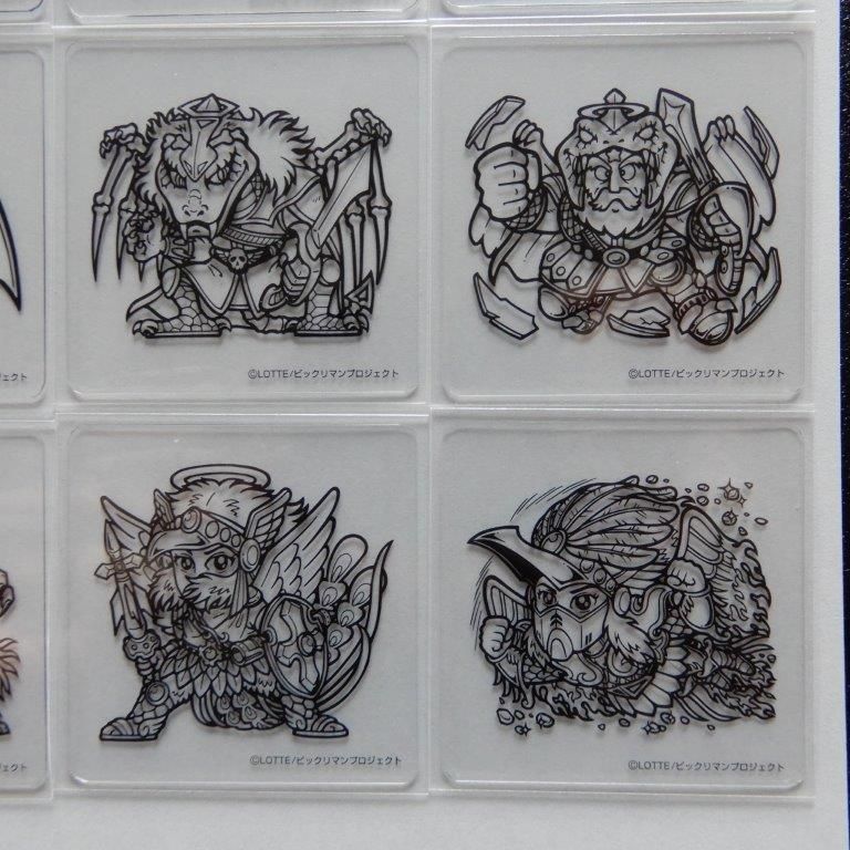 ビックリマン原画展 トレーディング原画カード12種コンプ＋未