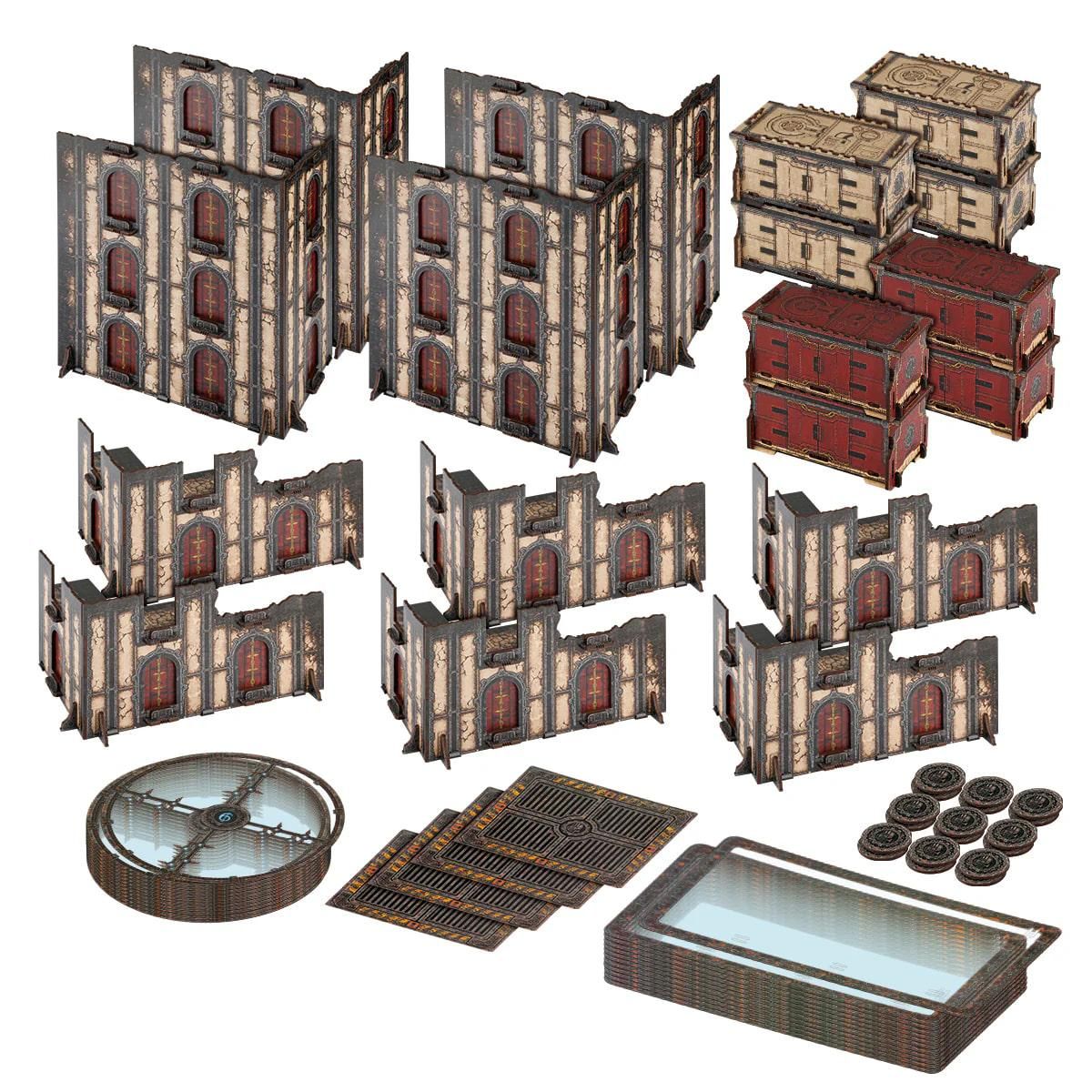 ☆予約品☆フルカラーMDFテレイン ウォーハンマー40000 廃墟ルール準拠