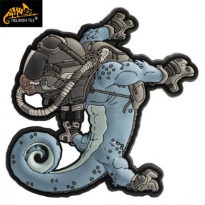 ᡼бHELIKON-TEX  Helikon Halo Chameleon Patch - Blue / Black A