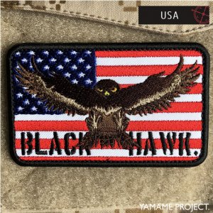 ᡼бYAMAME PROJECT.Black Hawk Patch [USA]P010-2