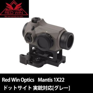 Red Win OpticsMantis 1X22 ɥåȥ ½б[졼][GRAY]  