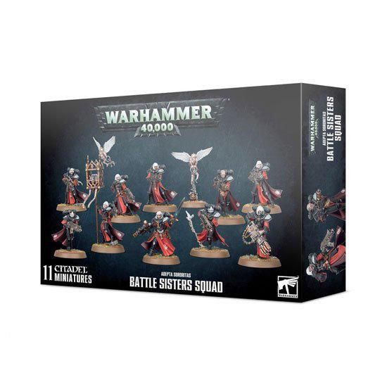 【ウォーハンマー 40000】アデプタ・ソロリタス:バトルシスター・スカッド ADEPTA SORORITAS: BATTLE SISTERS  SQUAD 52-20 - WARHAMMER & Military Shop TORAYAMA