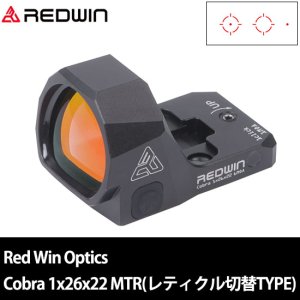 Red Win OpticsCobra 1x26x22 MTR ɥåȥ ½б[BK] ɥåڤؤǽ