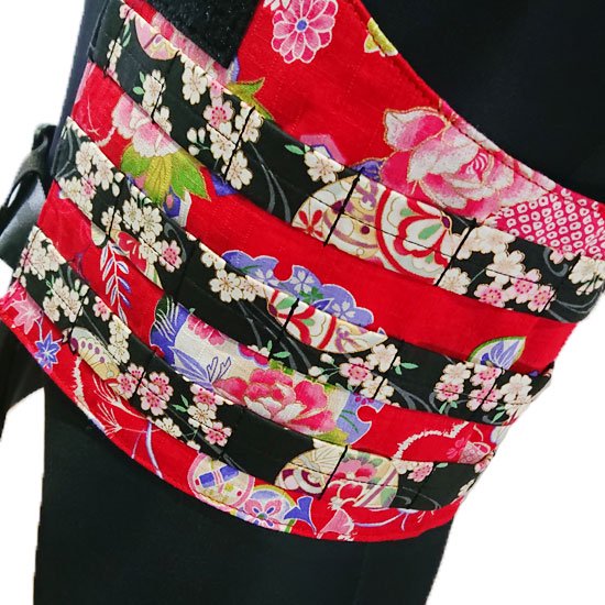K-ESA チェストリグ 着物 和風 装備 WAHUU kimono 着物柄
