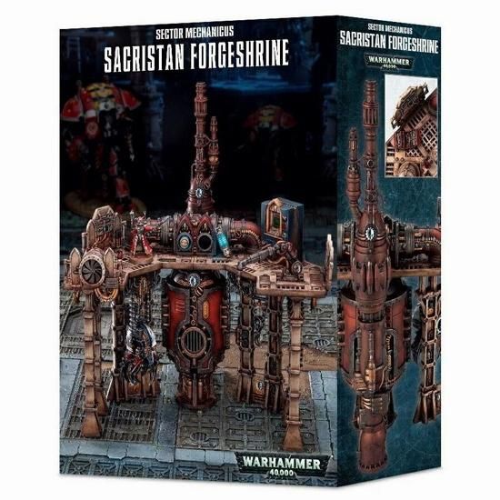 【ウォーハンマー 40000】 セクター・メカニカス・サクリスタン・フォージシュライン CSECTOR MECHANICUS: SACRISTAN  FORGESHRINE 64-74 - WARHAMMER & Military Shop TORAYAMA