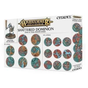 ڥϥޡ AGE OF SIGMARSHATTERED DOMINION: 25 & 32MM ROUND BASE åɡɥߥ˥25&32mm饦ɥ١ 66-96