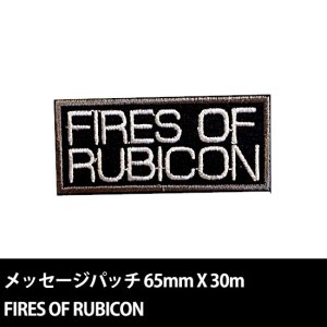 ᡼б9ǯۤΥåѥå 65mm X 30mm FIRES OF RUBICON[AC]