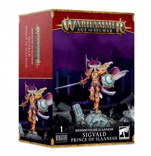 ヘドナイト・オヴ・スラーネッシュ 悦楽神の貴公子 ジークワルト [83-84] ウォーハンマー AGE OF SIGMAR】ヘドナイト・オヴ