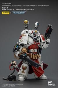 予約終了【JOYTOY】ウォーハンマー 40000 1/18 ブラッドエンジェル:サングィナリー・プリースト(ヘビー・ボルター・ピストル・チェーンソード・ナルシシウム装備)