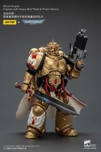 予約終了【JOYTOY】ウォーハンマー 40000 1/18 ブラッド エンジェル キャプテン(ヘビー・ボルター・ピストル&パワーソード装備)
