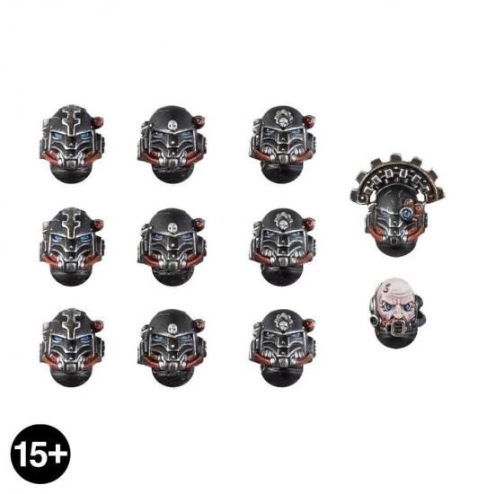 ウォーハンマー ホルスヘレシー】アイアンハンド:MKVI 頭部