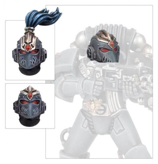 ウォーハンマー ホルスヘレシー】スペースウルフ:MKVI 頭部