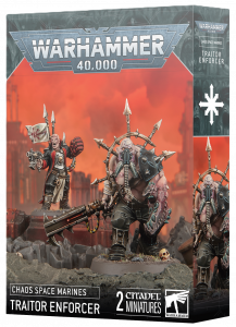 11/8発売予約特価【ウォーハンマー 40000】ケイオス・スペースマリーン:トレイター・エンフォーサー CHAOS SPACE MARINES: TRAITOR ENFORCER 43-106