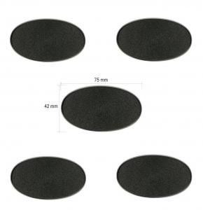 ᡼бCITADELۡڥǥ75 X 42mm Х١ 5祻å Oval Bases[饤]