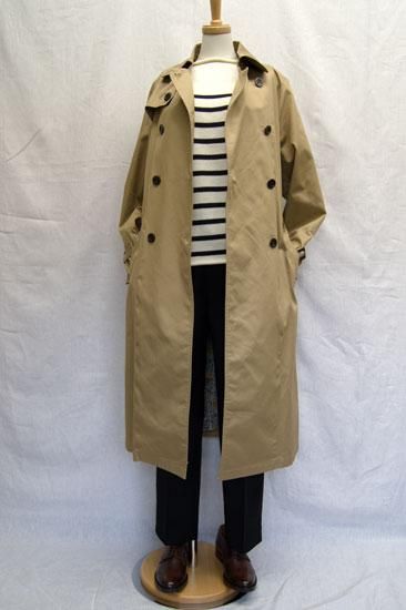 Michel Beaudouin ミッシェルボードワン スーピマコットン トレンチコート