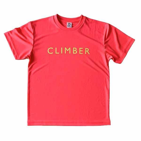 Monte Ome 東京青梅 Climber Dry Tee 蛍光ピンク ポリエステル100 速乾性tシャツ メンズ レディース Monte Ome 東京青梅 Climber Dry Tee 蛍光ピンク ポリエステル100 速乾性tシャツ メンズ レディース