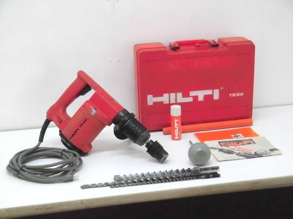 Hilti ヒルティ 電動ハンマドリル Te22 大阪店 中古電動工具の無限堂 Hilti ヒルティ 電動ハンマドリル Te22 大阪店 中古電動工具の無限堂