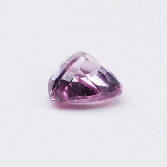 天然カラーストーン 0.37ct マラヤガーネット トリリアント