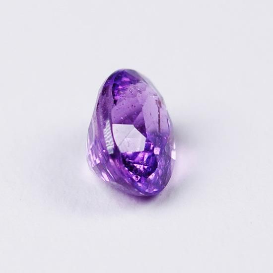 天然カラーストーン 0.79ct バイオレットサファイヤ オーバル