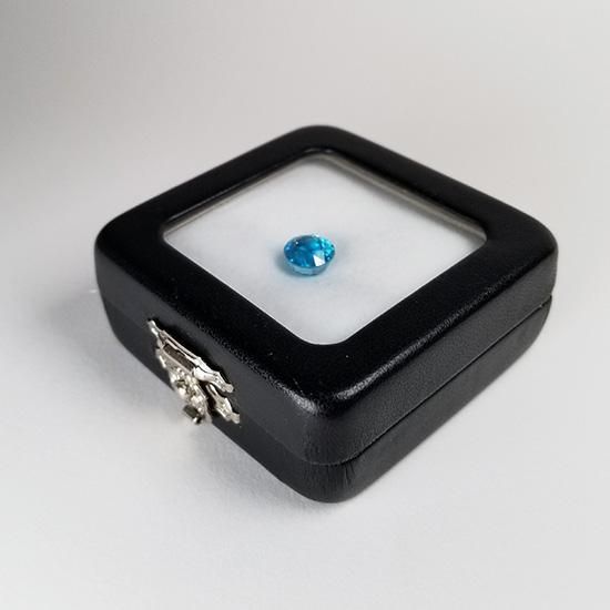 ジルコン ブルージルコン(宝石名ジルコン) カンボジア産 1.32ct 識別済