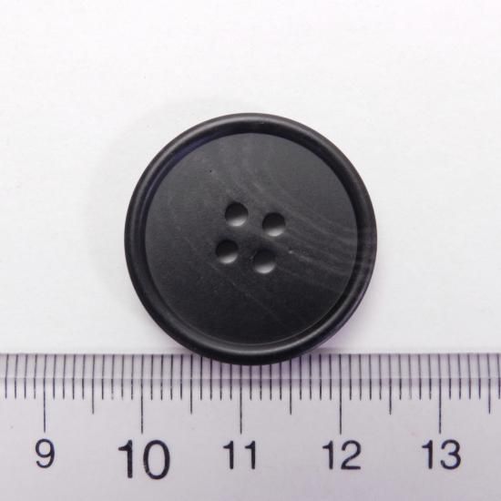 黒色ボタン/23mm/4穴/コートやハンドメイドに最適