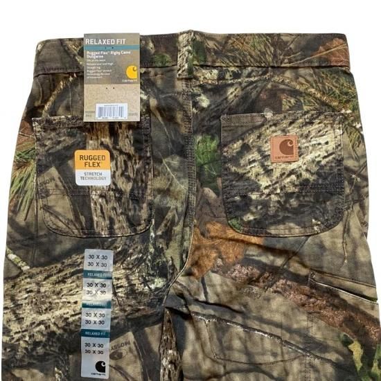 carhartt realtreeパンツ Carhartt Realtree Camo Duck Work Dungaree 迷彩 38×32