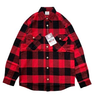 ROTHCO EXTRA HEAVYWEIGHT BRAWNY FLANNEL SHIRTS RED