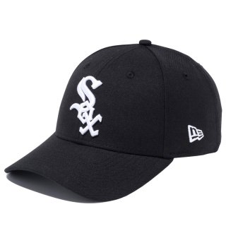 NEW ERA 9FORTY WHITE SOX BLACK WHITE