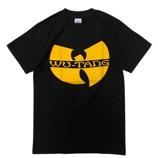 WU TANG CLAN WU LOGO TEE BLACK