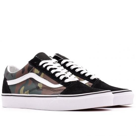 Vans old cheap skool woodland camo