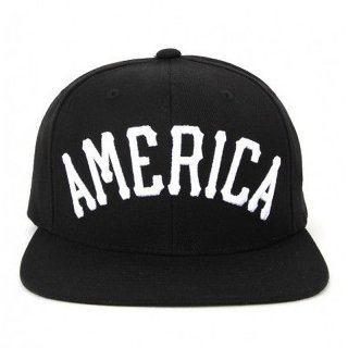 BLACK SCALE BLVCK AMERICA SNAPBACK BLACK