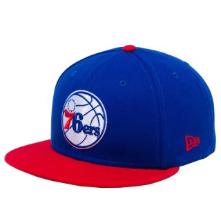 NEW ERA 9FIFTY PHILADELPHIA 76ERS TEAM COLOR