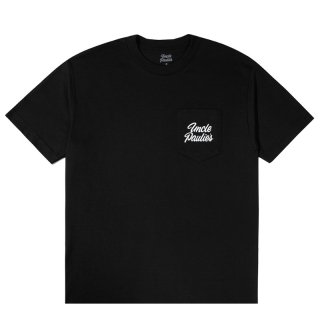 UNCLE PAULIE'S POCKET TEE BLACK